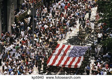 desert storm parade wall street new york, new york View Large Photo Image Stock Image - desert storm parade wall street new york, new york. Fotosearch