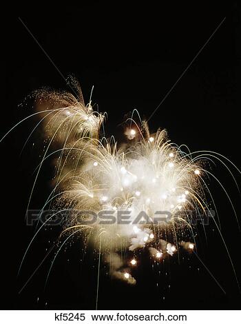 festive fireworks display in night sky View Large Photo Image Stock Photography - festive fireworks display in night sky. Fotosearch