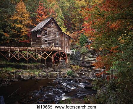 glade creek mill babcock state park clifftop, west virginia View Large Photo Image Stock Photography - glade creek mill babcock state park clifftop, west virginia. Fotosearch