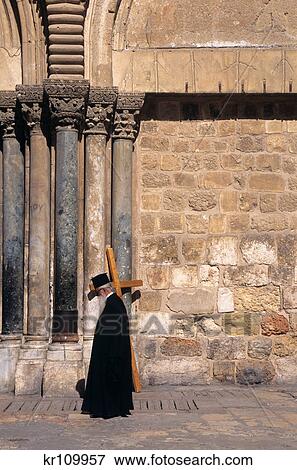 jerusalem, israel church of the holy sepulcher armenian priest View Large Photo Image Stock Photo - jerusalem, israel church of the holy sepulcher armenian priest. Fotosearch