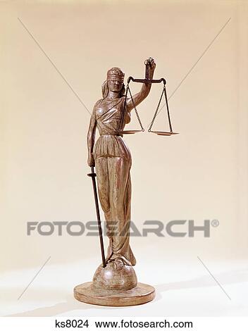 justice blind statue holding sword and scales View Large Photo Image Picture - justice blind statue holding sword and scales. Fotosearch