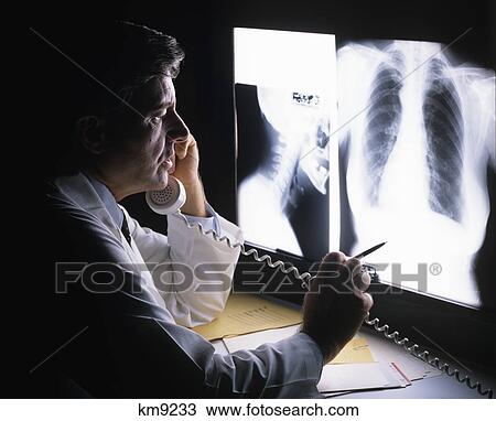 man reading x-ray View Large Photo Image Stock Image - man reading x-ray. Fotosearch