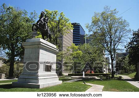 nashville, tn andrew jackson statue on state capitol grounds View Large Photo Image Stock Photograph - nashville, tn andrew jackson statue on state capitol grounds. Fotosearch