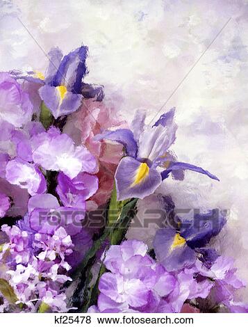 orchids pink and purple flowers still life rippled glass effect View Large Photo Image Stock Photo - orchids pink and purple flowers still life rippled glass effect. Fotosearch