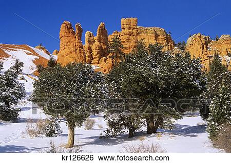 Stock Photograph - panguitch, ut red canyon dixie national forest. Fotosearch