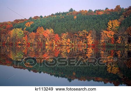 pocono mountain area pennsylvania autumn View Large Photo Image Stock Photo - pocono mountain area pennsylvania autumn. Fotosearch