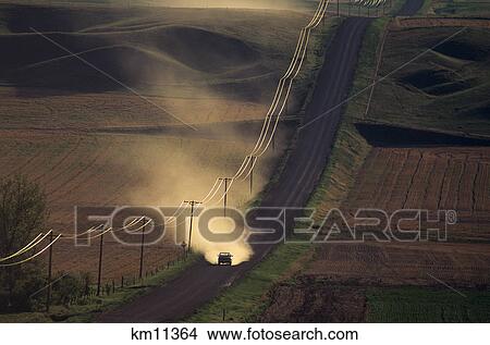 road through farmland View Large Photo Image Picture - road through farmland. Fotosearch