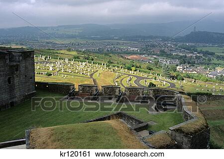 scotland stirling castle and braveheart monument View Large Photo Image Stock Image - scotland stirling castle and braveheart monument. Fotosearch