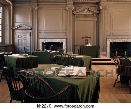 signer's room independence hall philadelphia pa View Large Photo Image Stock Image - signer's room independence hall philadelphia pa. Fotosearch