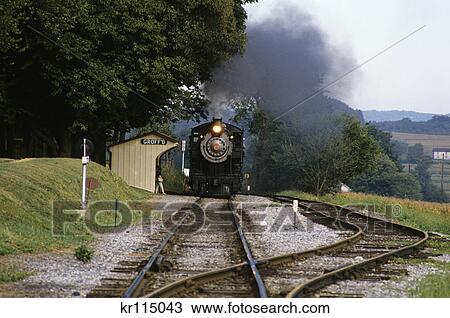 strasburg railroad lancaster county pa View Large Photo Image Stock Image - strasburg railroad lancaster county pa. Fotosearch
