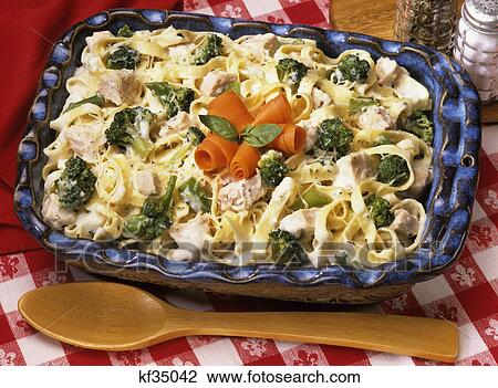 turkey alfredo casserole View Large Photo Image Stock Image - turkey alfredo casserole. Fotosearch