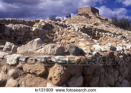 tuzigoot pueblo ruins national monument View Large Photo Image Stock Photo - tuzigoot pueblo ruins national monument. Fotosearch