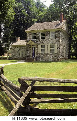 washington's headquarters valley forge, pennsylvania View Large Photo Image Stock Photography - washington's headquarters valley forge, pennsylvania. Fotosearch