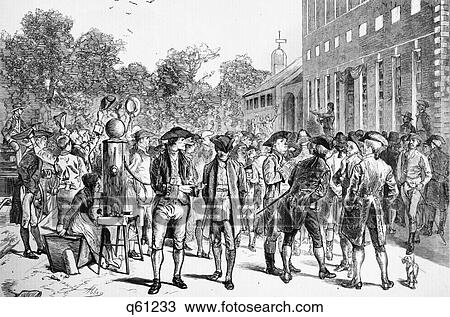 1770S July 8 1776 Reading Declaration Of Independence By John Nixon Steps Of Independence Hall Philadelphia Pa Illustration By Edwin Abbey View Large Photo Image Stock Image - 1770S July 8 1776 Reading Declaration Of Independence By John Nixon Steps Of Independence Hall Philadelphia Pa Illustration By Edwin Abbey. Fotosearch