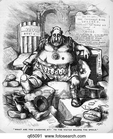 1800S 1871 Thomas Nast Cartoon Of Boss Tweed Tammany Hall Politician New York City View Large Photo Image Stock Image - 1800S 1871 Thomas Nast Cartoon Of Boss Tweed Tammany Hall Politician New York City. Fotosearch