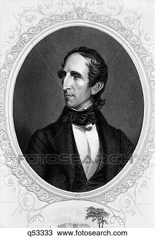 1800S Portrait Illustration Of John Tyler 10Th President Of United States Circa 1840 View Large Photo Image Stock Image - 1800S Portrait Illustration Of John Tyler 10Th President Of United States Circa 1840. Fotosearch