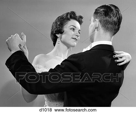 1950S Couple Man And Woman Wearing Formal Clothes Slow Dancing View Large Photo Image Stock Photo - 1950S Couple Man And Woman Wearing Formal Clothes Slow Dancing. Fotosearch