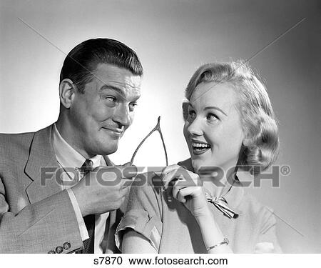 1950S Portrait Of Couple Holding Wishbone View Large Photo Image Stock Image - 1950S Portrait Of Couple Holding Wishbone. Fotosearch