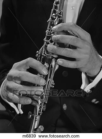 1960S Male Hands Playing Clarinet View Large Photo Image Stock Photo - 1960S Male Hands Playing Clarinet. Fotosearch