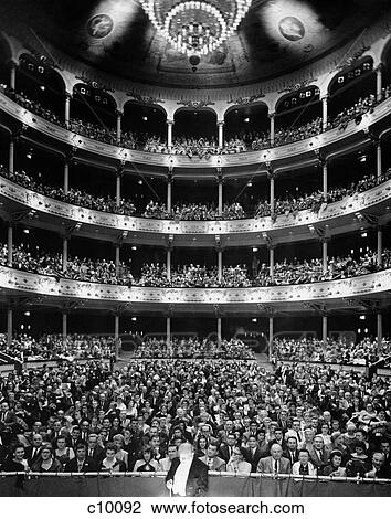 1960S Theater Audience Seated View From The Stage Conductor In Orchestra Pit View Large Photo Image Stock Image - 1960S Theater Audience Seated View From The Stage Conductor In Orchestra Pit. Fotosearch