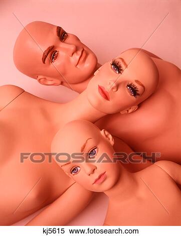 1970S Family 3 Dummies Mannequins Bald Stiff Mother Father Child Aliens Clones Weird Wacky Funny Dummy Models View Large Photo Image Stock Photography - 1970S Family 3 Dummies Mannequins Bald Stiff Mother Father Child Aliens Clones Weird Wacky Funny Dummy Models . Fotosearch