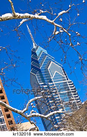 2000S One Liberty Place From Snowy Winter Rittenhouse Square Park Philadelphia Pennyslvania View Large Photo Image Stock Photo - 2000S One Liberty Place From Snowy Winter Rittenhouse Square Park Philadelphia Pennyslvania. Fotosearch