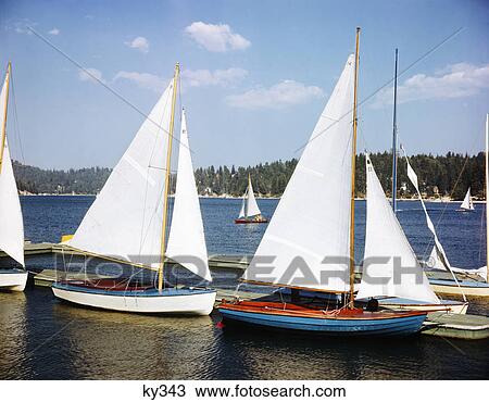 2000S Small Sail Boats On Lake Arrowhead California Usa View Large Photo Image Stock Image - 2000S Small Sail Boats On Lake Arrowhead California Usa. Fotosearch