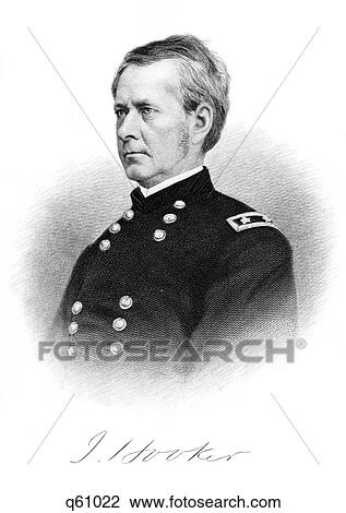 1800S 1860S Joseph Hooker Major General Union Army During American Civil War Known As Fighting Joe View Large Photo Image Stock Image - 1800S 1860S Joseph Hooker Major General Union Army During American Civil War Known As Fighting Joe . Fotosearch