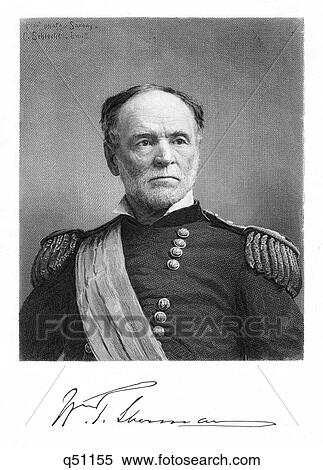 1800S 1860S Portrait William Tecumseh Sherman Union General During American Civil War This Image Later In Life Circa 1880 View Large Photo Image Stock Photography - 1800S 1860S Portrait William Tecumseh Sherman Union General During American Civil War This Image Later In Life Circa 1880. Fotosearch
