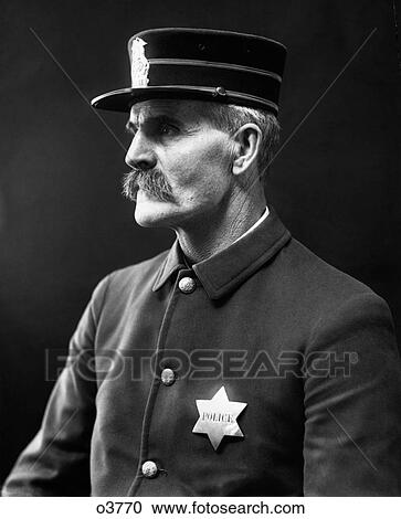 1890S 3/4 Head & Shoulders Portrait Of Turn Of The Century Policeman In Uniform View Large Photo Image Stock Image - 1890S 3/4 Head & Shoulders Portrait Of Turn Of The Century Policeman In Uniform. Fotosearch