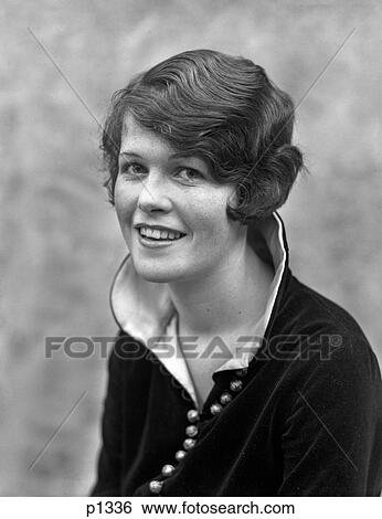 1920S 1930S Smiling Portrait Woman Looking At Camera View Large Photo Image Stock Photograph - 1920S 1930S Smiling Portrait Woman Looking At Camera. Fotosearch