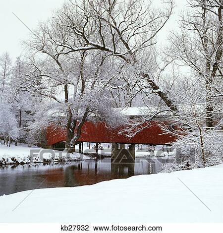 Bogart'S Bridge Red Covered Bridge With Snowy Landscape Lehigh Valley Pennsylvania View Large Photo Image Stock Image - Bogart'S Bridge Red Covered Bridge With Snowy Landscape Lehigh Valley Pennsylvania. Fotosearch