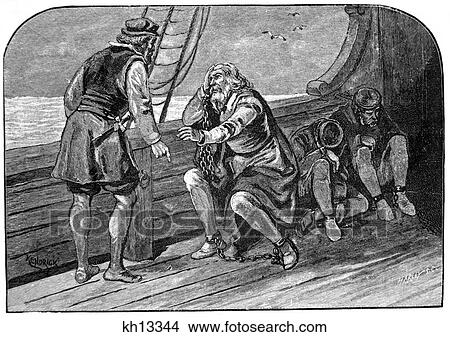 1500S October 1500 Christopher Columbus Sailing Back To Spain In Chains After Being Arrested In Santo Domingo View Large Photo Image Picture - 1500S October 1500 Christopher Columbus Sailing Back To Spain In Chains After Being Arrested In Santo Domingo . Fotosearch