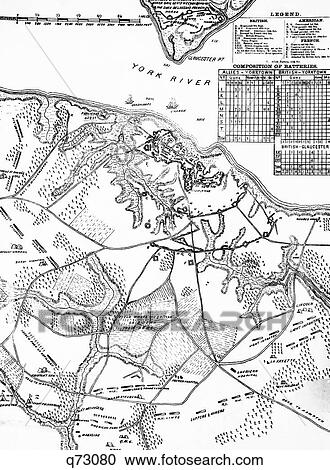 1700S 1770S 1781 Map Of Hampton Roads Showing Placements During The Seige Of Yorktown American War Of Independence View Large Photo Image Stock Image - 1700S 1770S 1781 Map Of Hampton Roads Showing Placements During The Seige Of Yorktown American War Of Independence. Fotosearch
