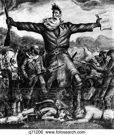 1800S 1850S John Brown As Hero Of Bleeding Kansas Osawatomie Brown By John S Curry Dramatic Mural In State Capitol Topeka View Large Photo Image Stock Photograph - 1800S 1850S John Brown As Hero Of Bleeding Kansas Osawatomie Brown By John S Curry Dramatic Mural In State Capitol Topeka. Fotosearch