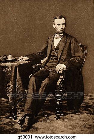 1800S 1860S 1863 Portrait 16Th President Abraham Lincoln View Large Photo Image Stock Image - 1800S 1860S 1863 Portrait 16Th President Abraham Lincoln . Fotosearch