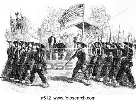 1800S 1860S July 4 1861 Review Federal Troops President Abraham Lincoln & General Scott 39Th Ny Infantry Garibaldi Guard View Large Photo Image Stock Image - 1800S 1860S July 4 1861 Review Federal Troops President Abraham Lincoln & General Scott 39Th Ny Infantry Garibaldi Guard. Fotosearch