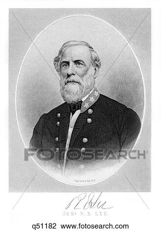 1800S 1860S Portrait General Robert E Lee Commander Of Confederate States Army During American Civil War View Large Photo Image Stock Image - 1800S 1860S Portrait General Robert E Lee Commander Of Confederate States Army During American Civil War. Fotosearch
