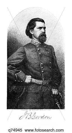 1800S 1860S Portrait John B Gordon Csa Confederate General During American Civil War View Large Photo Image Stock Photography - 1800S 1860S Portrait John B Gordon Csa Confederate General During American Civil War . Fotosearch