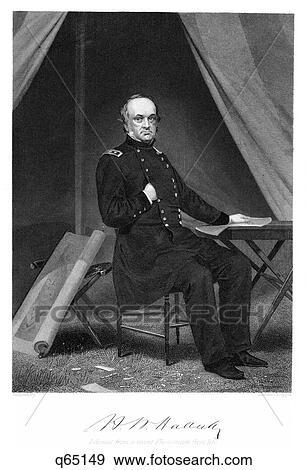 1800S 1860S Portrait Of General Henry Wager Halleck Union General American Civil War View Large Photo Image Stock Photo - 1800S 1860S Portrait Of General Henry Wager Halleck Union General American Civil War . Fotosearch
