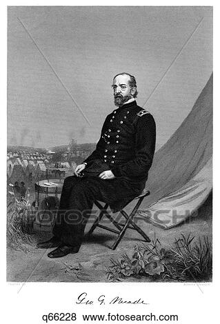 1800S 1860S Portrait Of George G Meade General Of Union Army Of The Potomac Defeated Robert E Lee At Gettysburg View Large Photo Image Stock Photo - 1800S 1860S Portrait Of George G Meade General Of Union Army Of The Potomac Defeated Robert E Lee At Gettysburg. Fotosearch