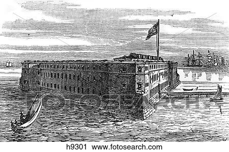 1800S 1860S View Of Fort Taylor Key West Florida Seized By Confederates But Later Taken By Federal Union Forces View Large Photo Image Stock Image - 1800S 1860S View Of Fort Taylor Key West Florida Seized By Confederates But Later Taken By Federal Union Forces . Fotosearch