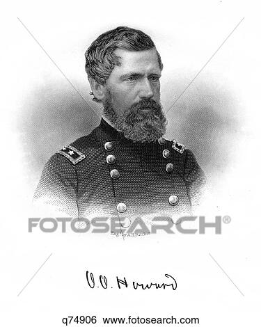 1860S Union General Oliver Howard Civil War Fought At Gettysburg Worked In Reconstruction Freedmans Bureau Howard University View Large Photo Image Stock Photograph - 1860S Union General Oliver Howard Civil War Fought At Gettysburg Worked In Reconstruction Freedmans Bureau Howard University. Fotosearch