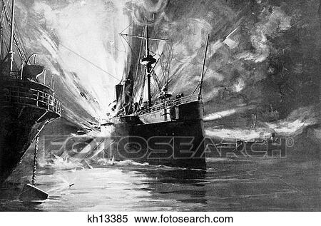 1890S Uss Maine Sunk By Mystery Explosion Havana Cuba February 1898 Spanish American War Remember The Maine View Large Photo Image Stock Photography - 1890S Uss Maine Sunk By Mystery Explosion Havana Cuba February 1898 Spanish American War Remember The Maine . Fotosearch