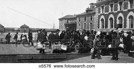 1900S 1910S 1920S Anonymous Immigrants To America Landing On Ellis Island New York Usa View Large Photo Image Stock Photograph - 1900S 1910S 1920S Anonymous Immigrants To America Landing On Ellis Island New York Usa. Fotosearch