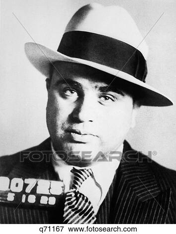 1920S Prison Mug Shot Of Chicago Gangster Scarface Al Capone View Large Photo Image Stock Photo - 1920S Prison Mug Shot Of Chicago Gangster Scarface Al Capone. Fotosearch