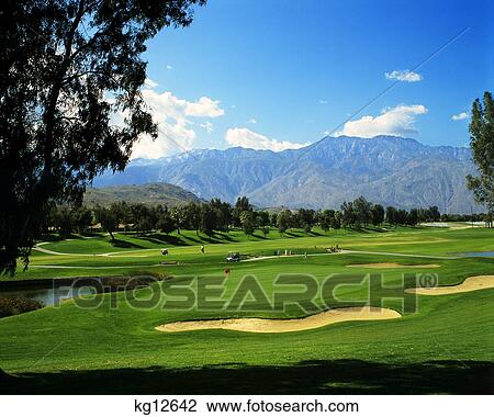 1990S Golf Course At Palm Springs California Usa View Large Photo Image Stock Image - 1990S Golf Course At Palm Springs California Usa . Fotosearch