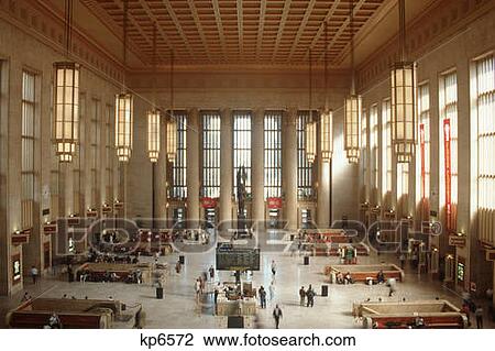 Art Deco Interior Of 30Th Street Train Station Philadelphia Pennsylvania View Large Photo Image Stock Image - Art Deco Interior Of 30Th Street Train Station Philadelphia Pennsylvania . Fotosearch