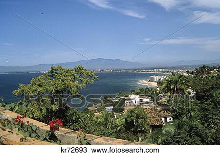 Puerto Vallarta Mexico View Large Photo Image Stock Image - Puerto Vallarta Mexico . Fotosearch