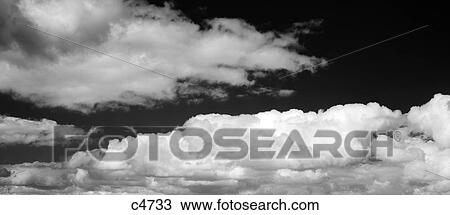 Stock Image - Stratocumulus Clouds In The Sky . Fotosearch